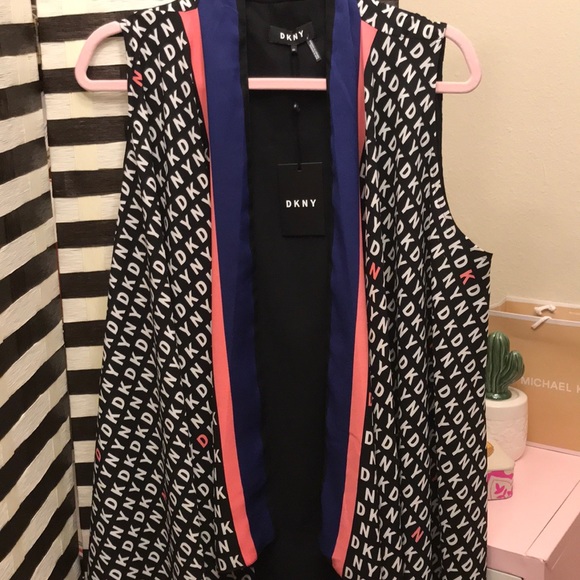 BNWT DKNY Asymmetrical Vest - Picture 2 of 5